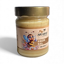 Arı Hayat Krem Bal: Doğallığın Pürüzsüz Hali (400 gr)